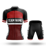 Custom Team Name M6 Red - Women's Cycling Kit-Full Set-Global Cycling Gear