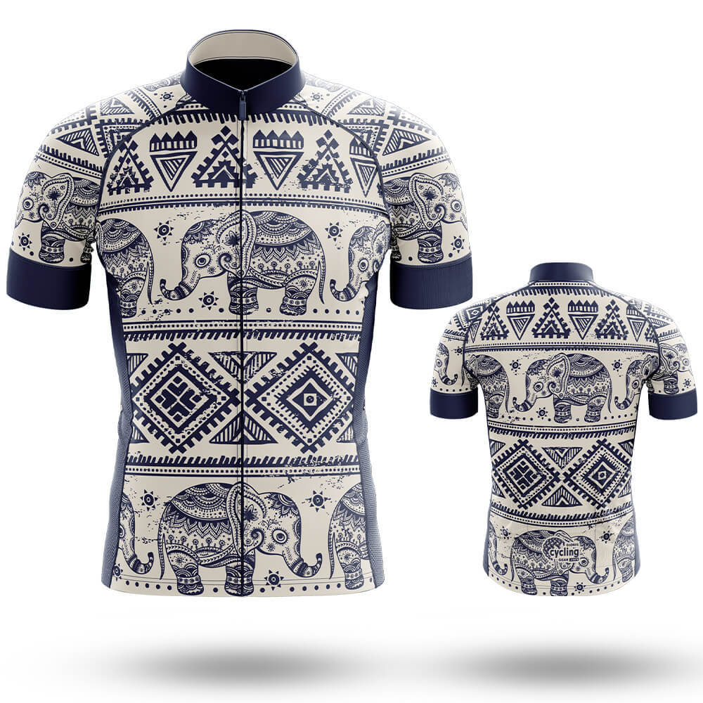 Elephant Lover - Men's Cycling Kit-Short Sleeve Jersey-Global Cycling Gear