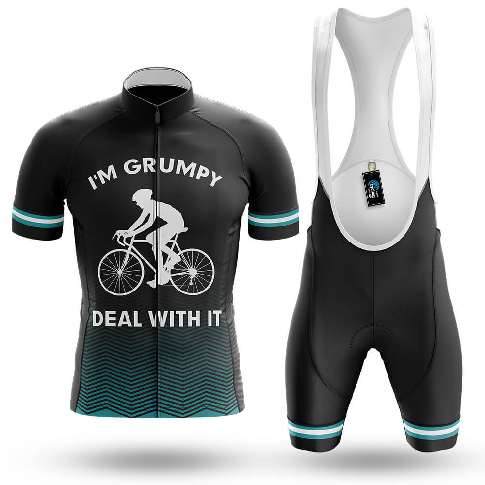 I'm Grumpy V2 - Men's Cycling Kit-Full Set-Global Cycling Gear