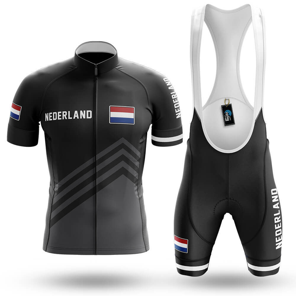 Nederland S5 Black - Men's Cycling Kit-Full Set-Global Cycling Gear