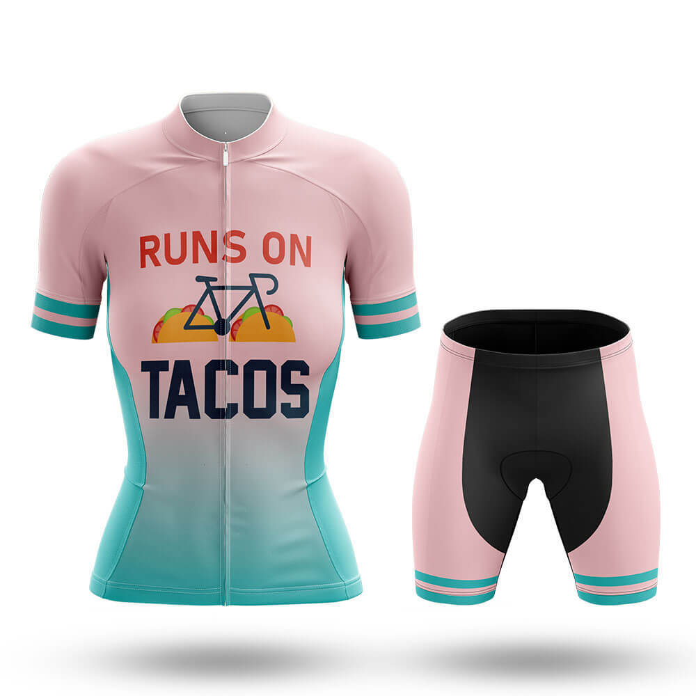 Runs On Tacos - Women - Cycling Kit-Full Set-Global Cycling Gear