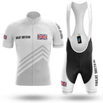 Great Britain S5 White - Men's Cycling Kit-Full Set-Global Cycling Gear