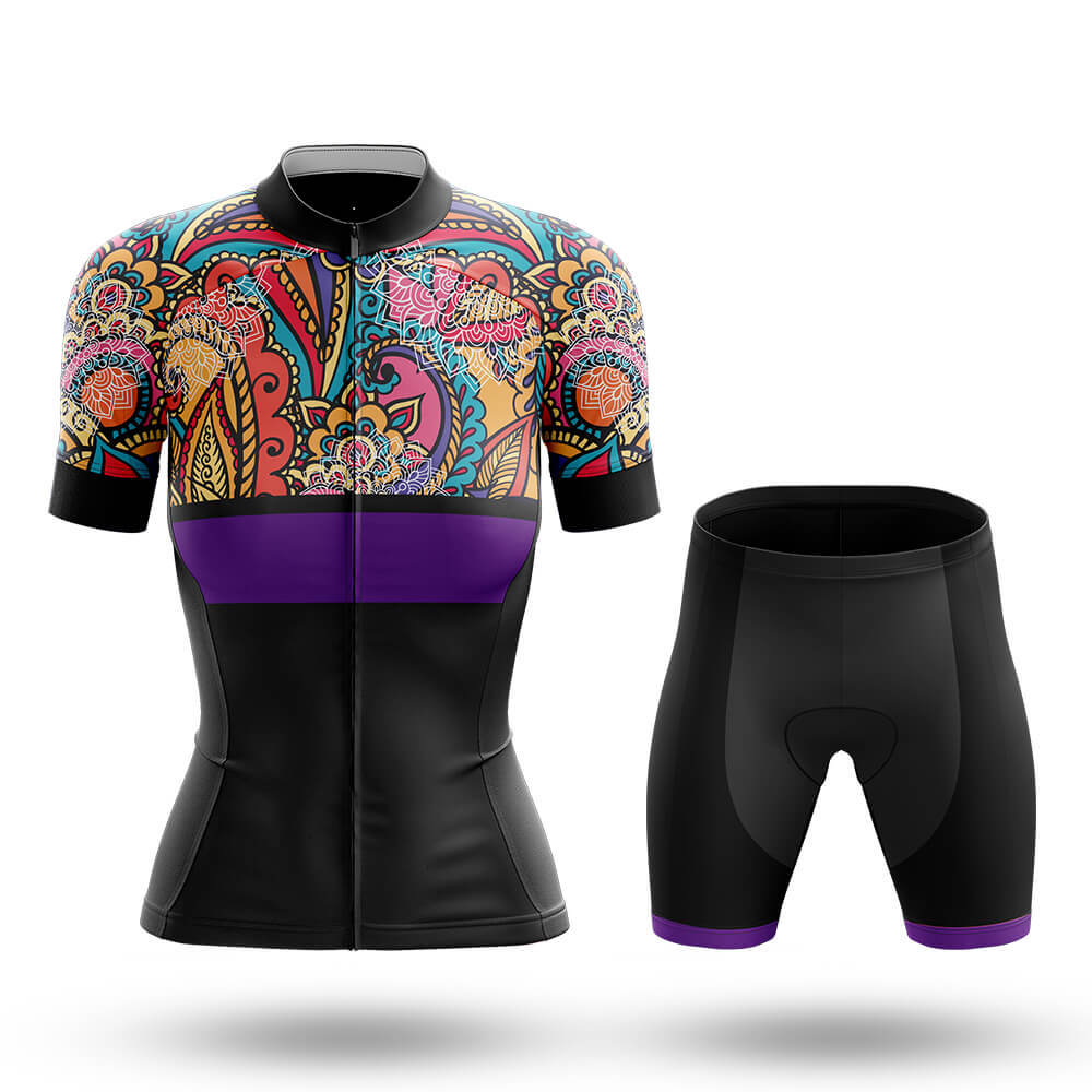 Colorful Pattern - Women's Cycling Kit - Global Cycling Gear