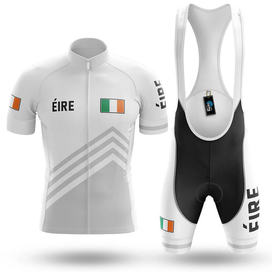 Éire S5 White - Men's Cycling Kit-Full Set-Global Cycling Gear