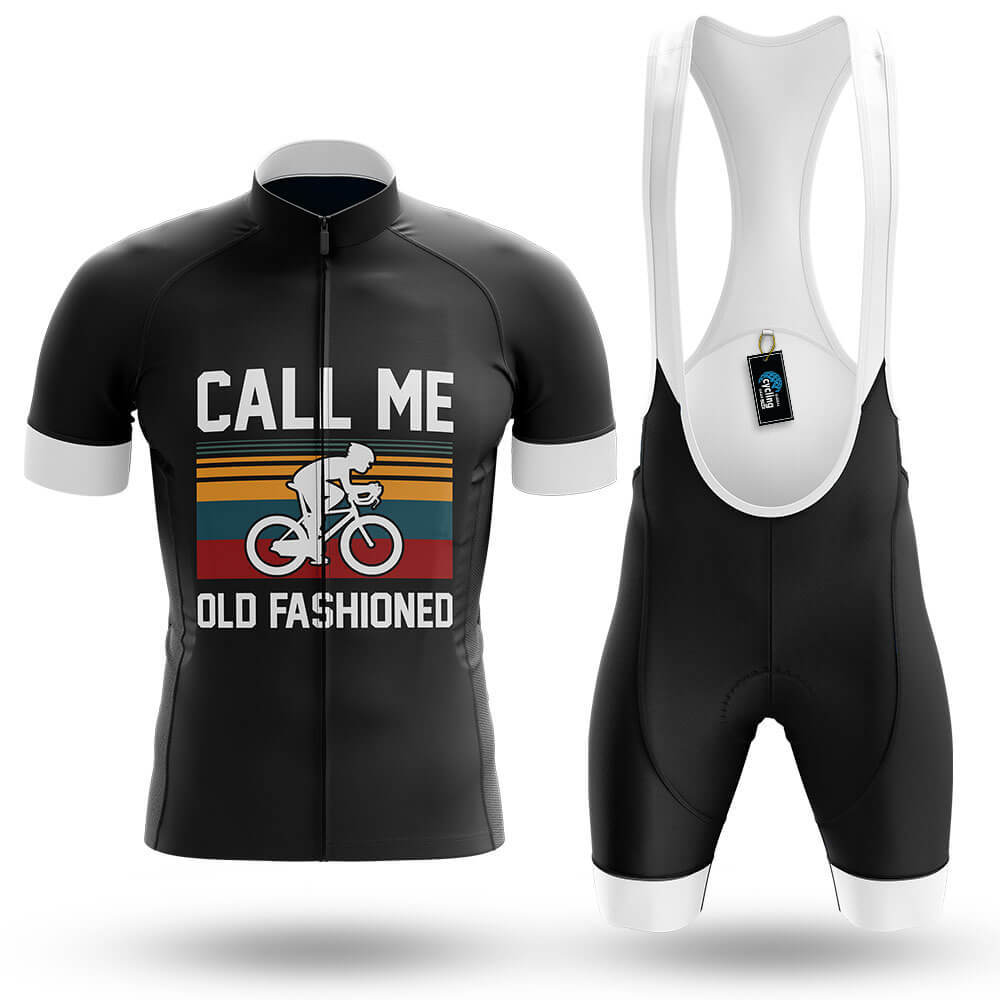 Old Fashioned V2 - Black - Men's Cycling Kit-Full Set-Global Cycling Gear