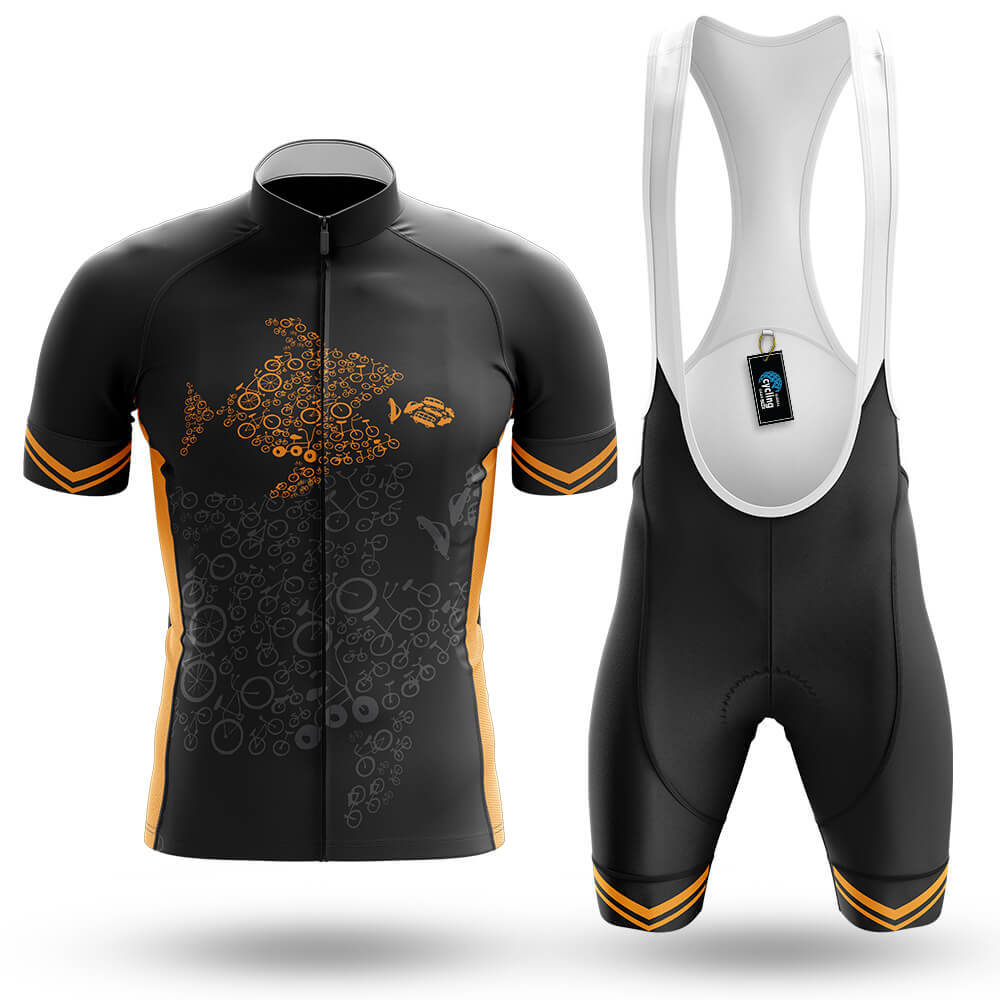 Bicycle Fish - Men's Cycling Kit-Full Set-Global Cycling Gear