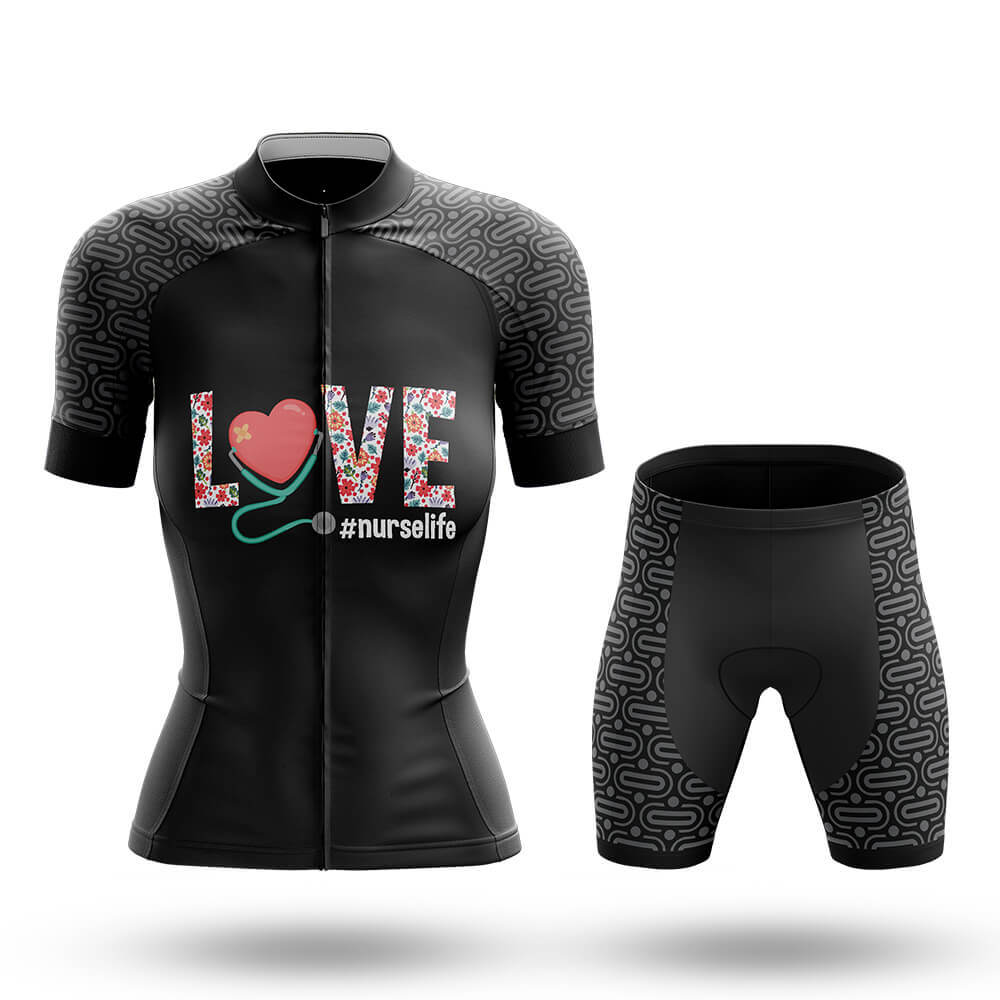 Nurse Life - Women's Cycling Kit-Full Set-Global Cycling Gear