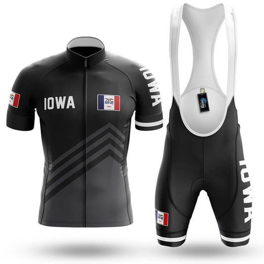 Iowa S4 Black - Men's Cycling Kit-Full Set-Global Cycling Gear