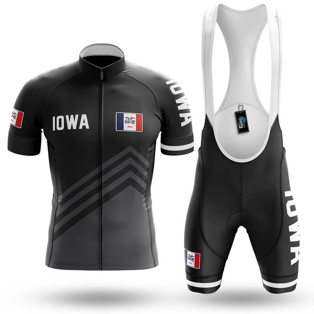 Iowa S4 Black - Men's Cycling Kit-Full Set-Global Cycling Gear