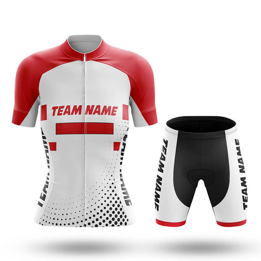 Custom Team Name M18 - Women's Cycling Kit-Full Set-Global Cycling Gear