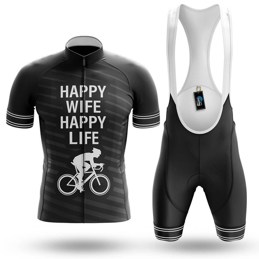 Happy Life - Men's Cycling Kit-Full Set-Global Cycling Gear