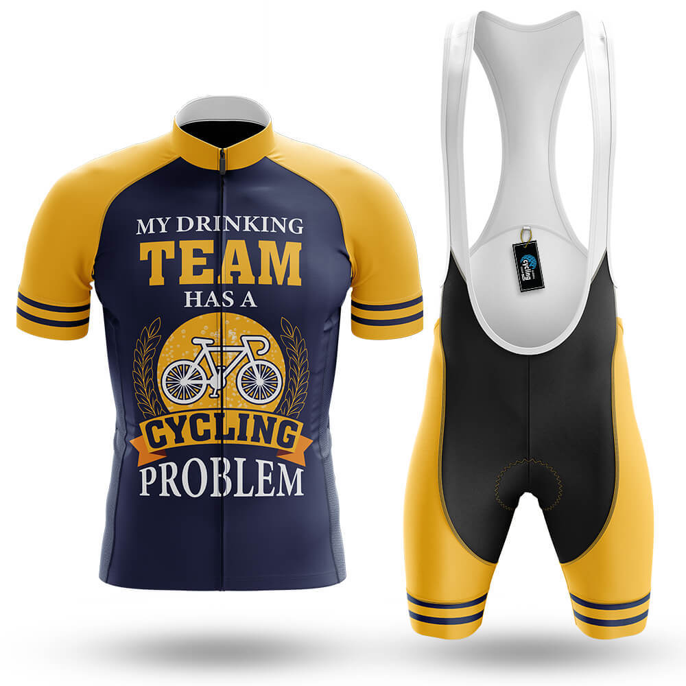 Drinking Team V2 - Men's Cycling Kit-Full Set-Global Cycling Gear