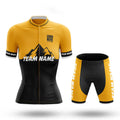 Custom Team Name V3 Black - Women's Cycling Kit-Full Set-Global Cycling Gear