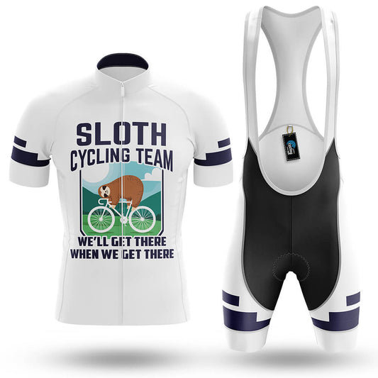 Sloth Cycling Team V5 - White-Full Set-Global Cycling Gear