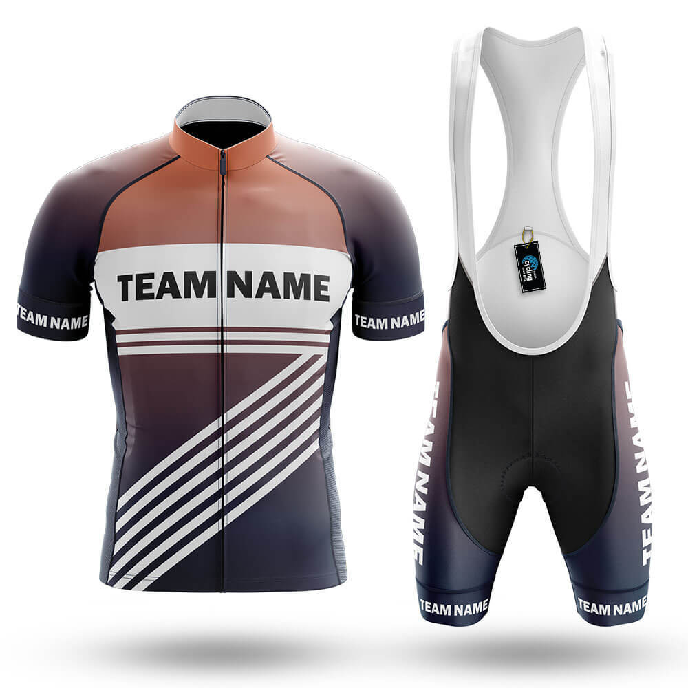 Custom Team Name S3 Cream - Men's Cycling Kit-Full Set-Global Cycling Gear