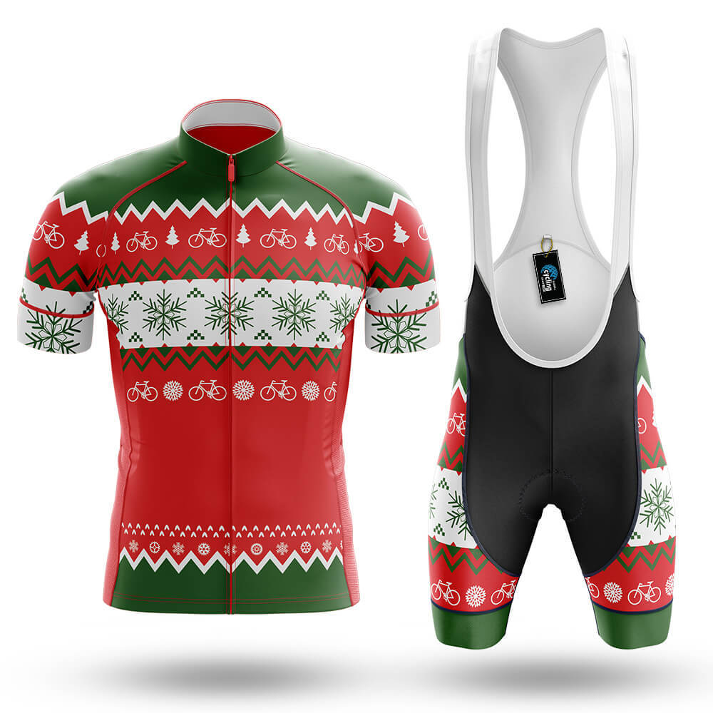 Ugly Christmas Pattern - Men's Cycling Kit - Global Cycling Gear