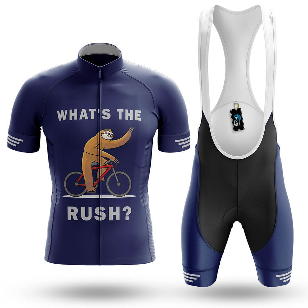 What's The Rush - Men's Cycling Kit-Full Set-Global Cycling Gear