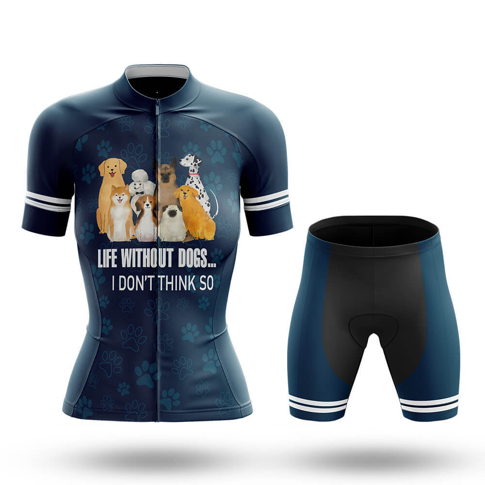 Life Without Dogs - Women's Cycling Kit-Full Set-Global Cycling Gear