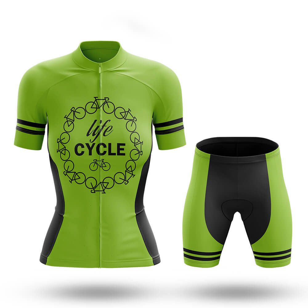 Life Cycle - Women's Cycling Kit-Full Set-Global Cycling Gear