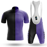 Violet Black - Men's Cycling Kit-Full Set-Global Cycling Gear