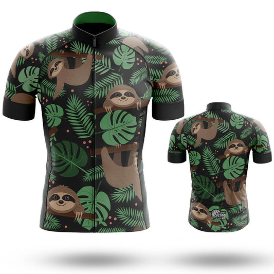 Sloth Lover - Men's Cycling Kit-Short Sleeve Jersey-Global Cycling Gear