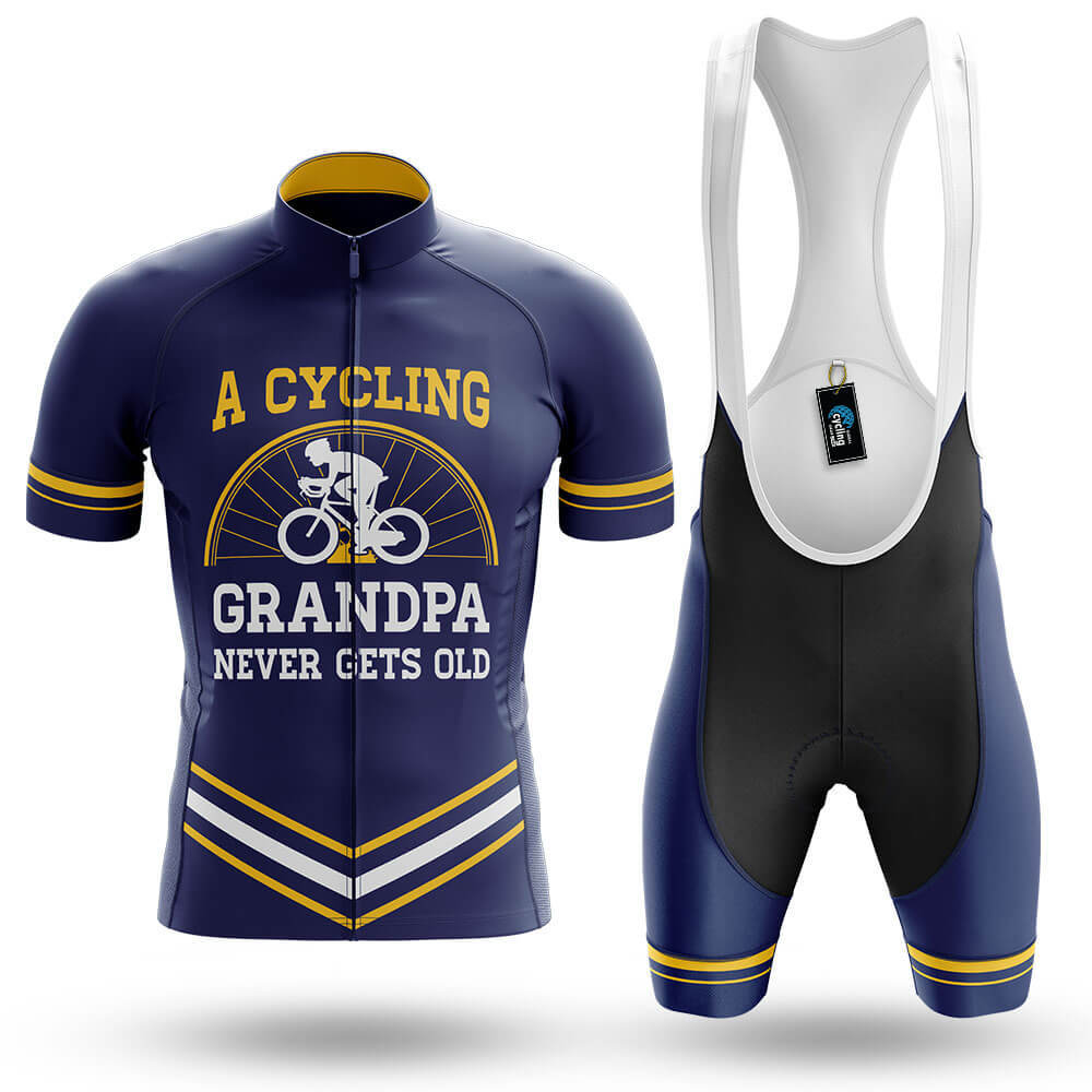 Cycling Grandpa V7 - Men's Cycling Kit-Full Set-Global Cycling Gear