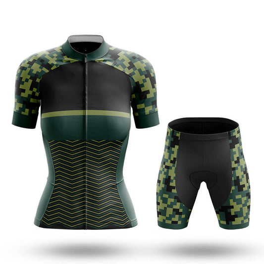 Deep Green - Women - Cycling Kit-Full Set-Global Cycling Gear