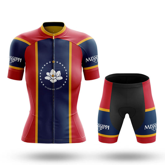 Mississippi State Flag - Women's Cycling Kit - Global Cycling Gear