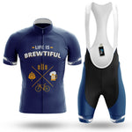 Brewtiful - Navy - Men's Cycling Kit-Full Set-Global Cycling Gear