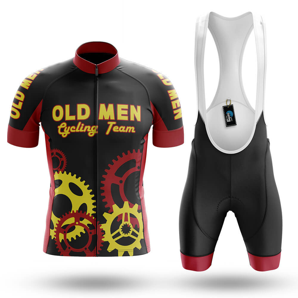 Old Men Cycling Team - Men's Cycling Kit-Full Set-Global Cycling Gear