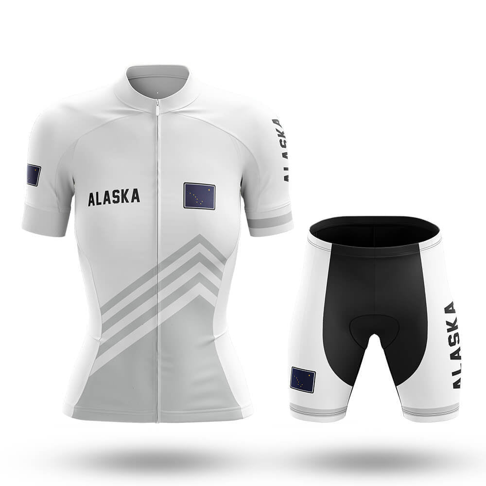 Alaska S4 White - Women - Cycling Kit-Full Set-Global Cycling Gear