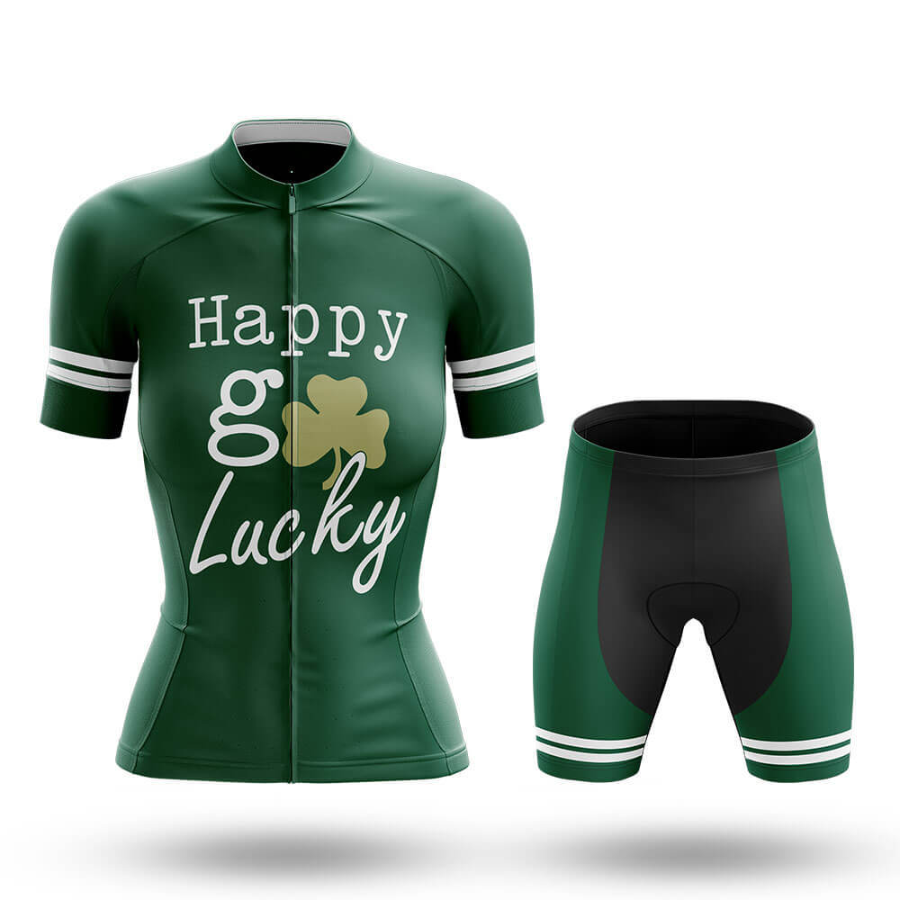 Happy Go Lucky - Women's Cycling Kit-Full Set-Global Cycling Gear