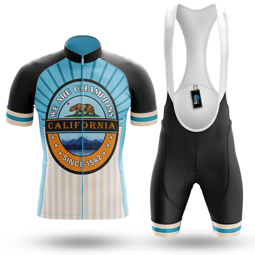 California Champions - Men's Cycling Kit-Full Set-Global Cycling Gear