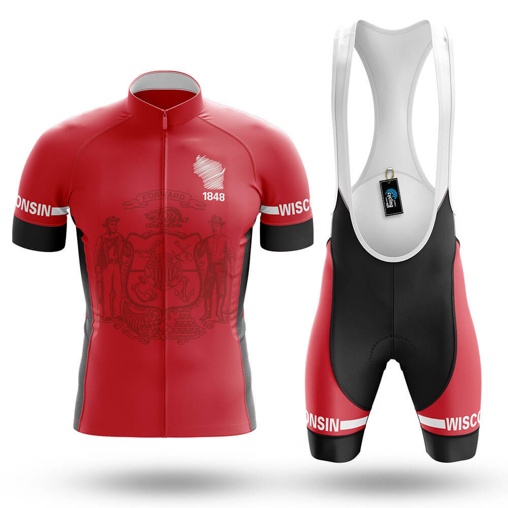 Wisconsin Symbol - Men's Cycling Kit - Global Cycling Gear