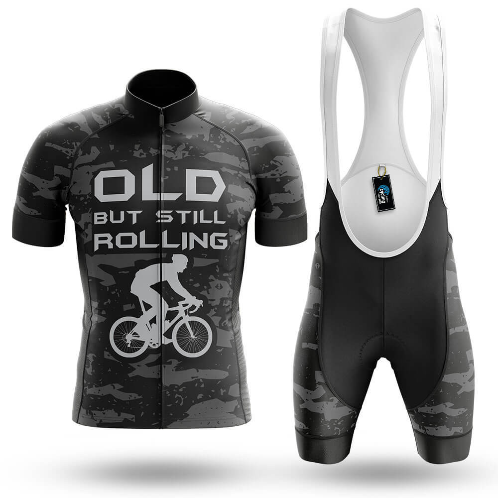 Old But Still Rolling V8 - Men's Cycling Kit-Full Set-Global Cycling Gear