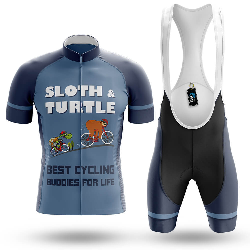 Sloth And Turtle V3 - Men's Cycling Kit-Full Set-Global Cycling Gear