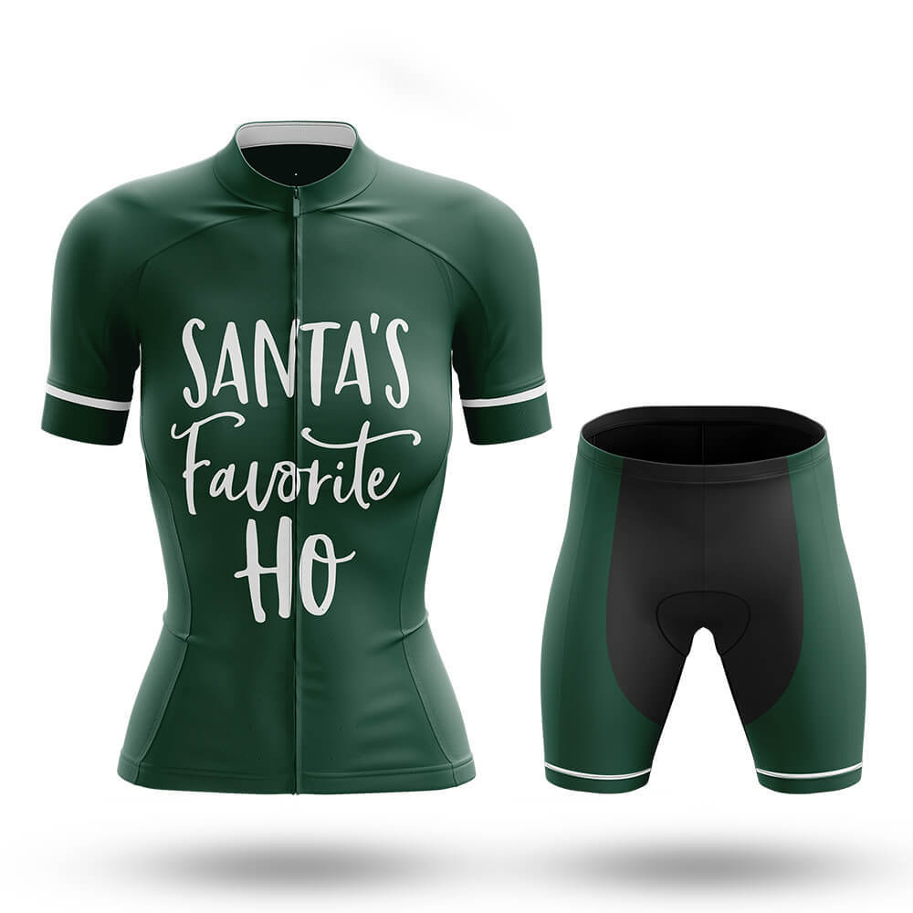 Santa's Favorite Ho - Women - Cycling Kit-Full Set-Global Cycling Gear