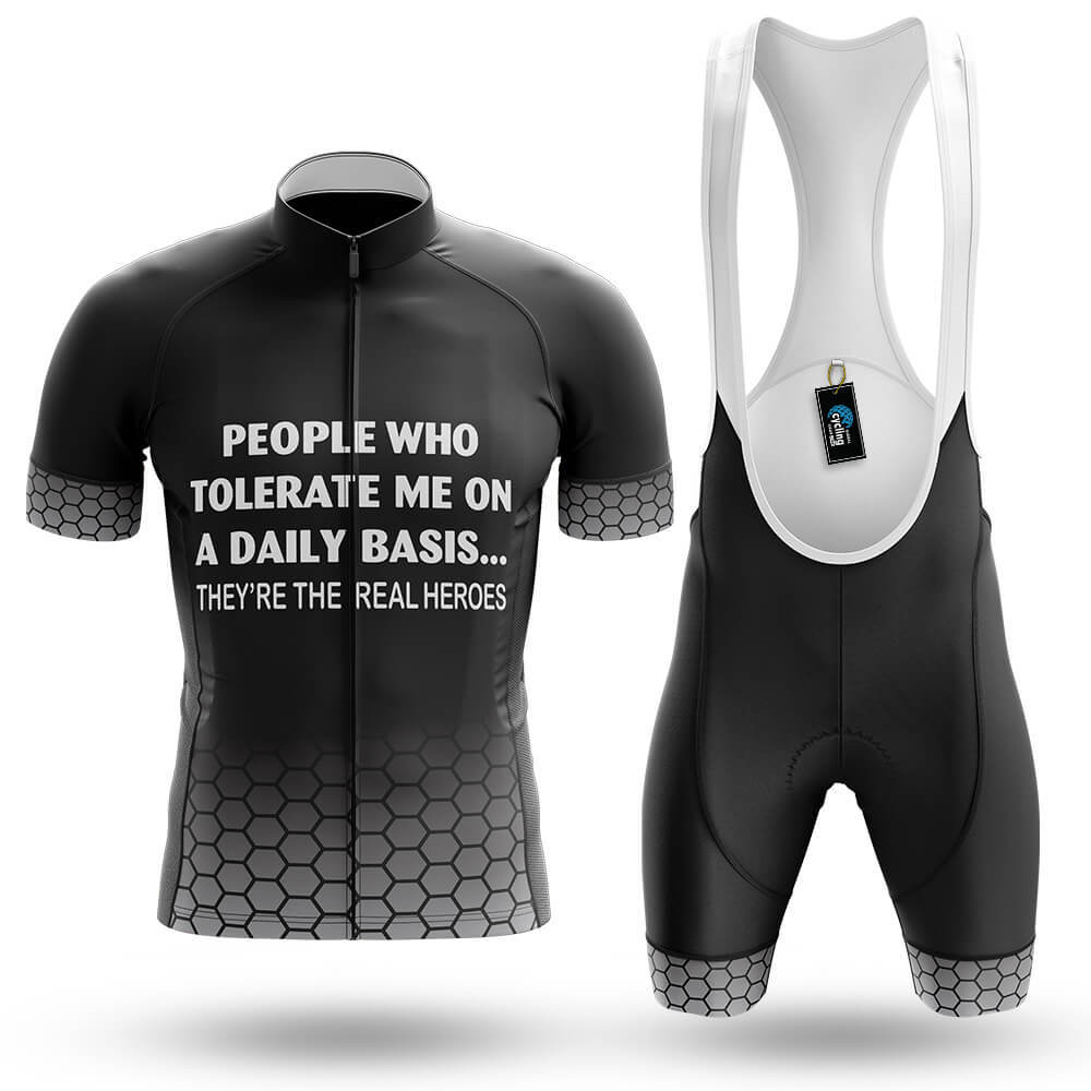 Real Heroes - Men's Cycling Kit-Full Set-Global Cycling Gear
