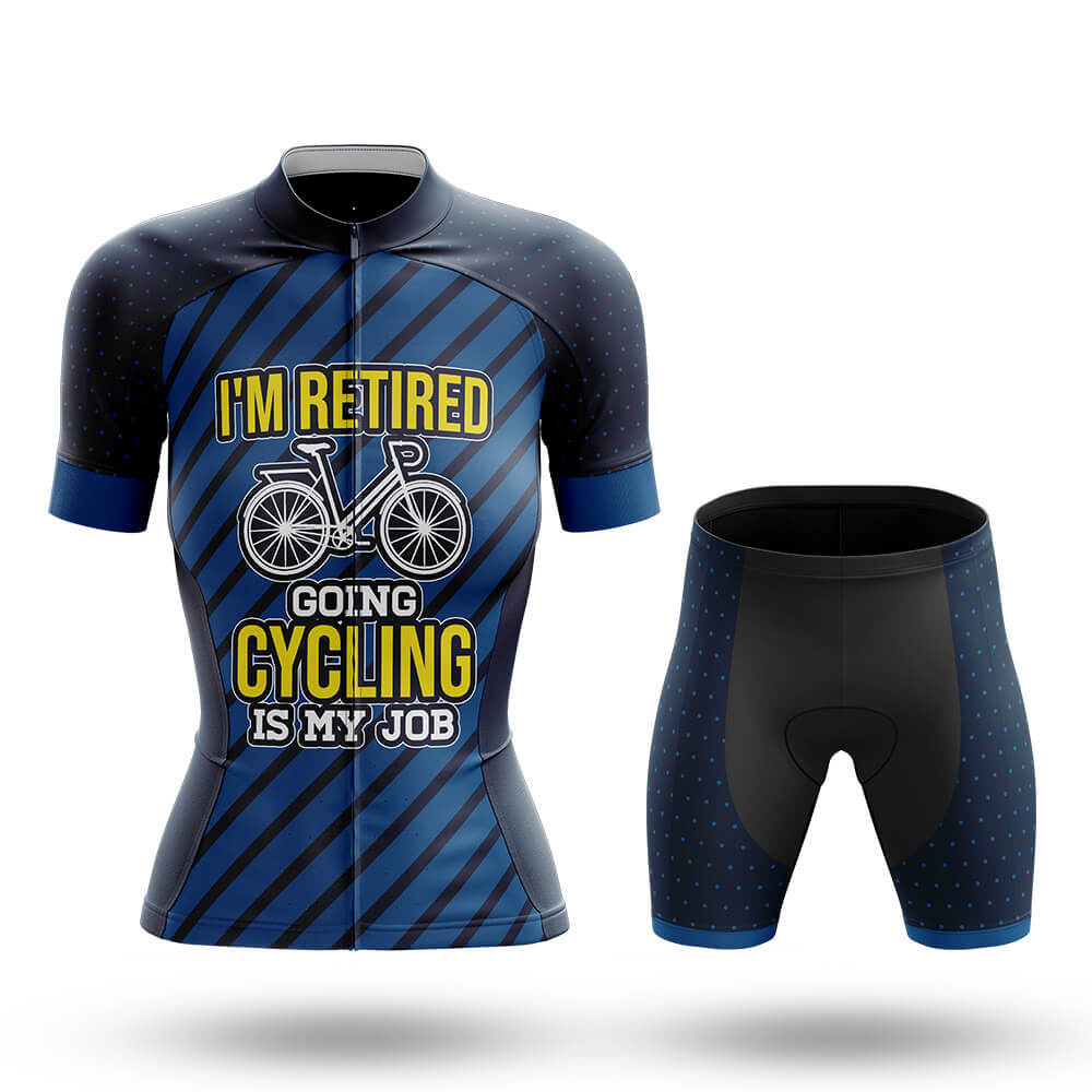 Cycling Is My Job V5 - Women's Cycling Kit-Full Set-Global Cycling Gear