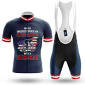 Old Man V9 - Navy - Men's Cycling Kit-Full Set-Global Cycling Gear