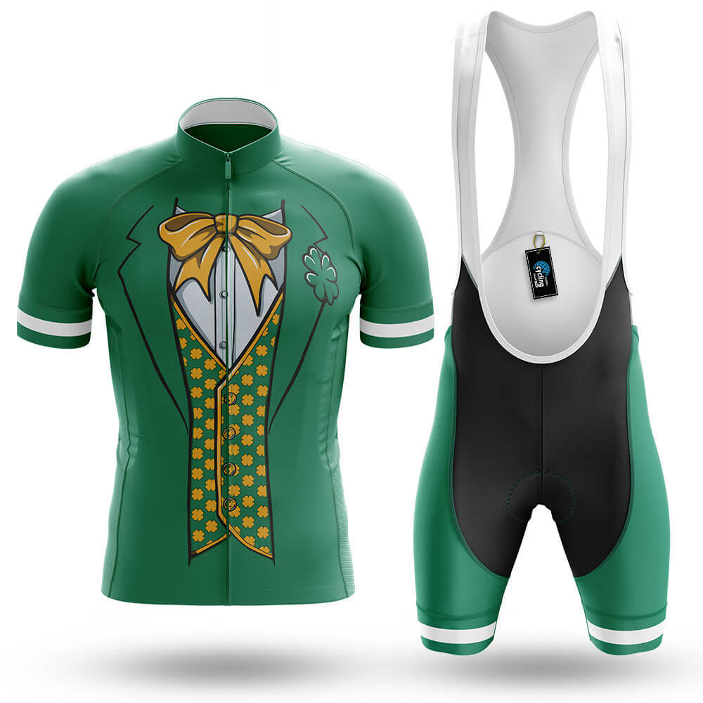 Leprechaun Tuxedo - Men's Cycling Kit-Full Set-Global Cycling Gear