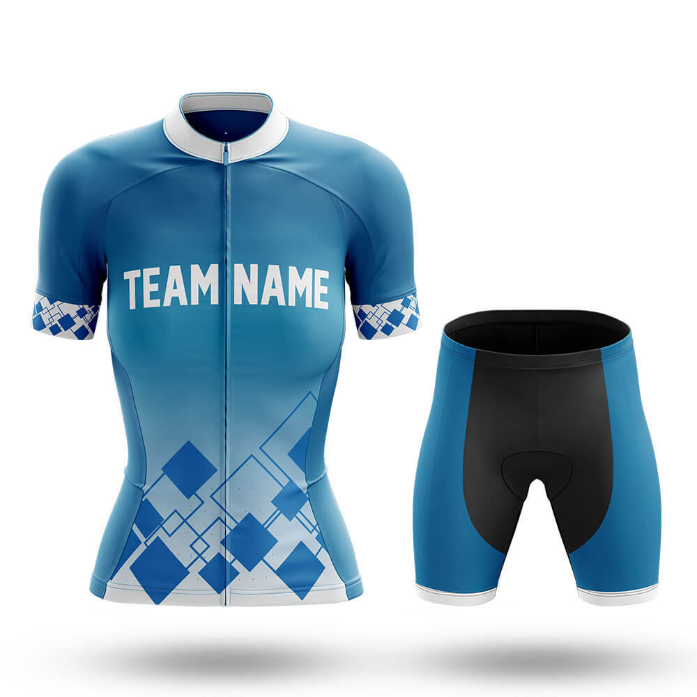 Custom Team Name V19 - Women's Cycling Kit-Full Set-Global Cycling Gear
