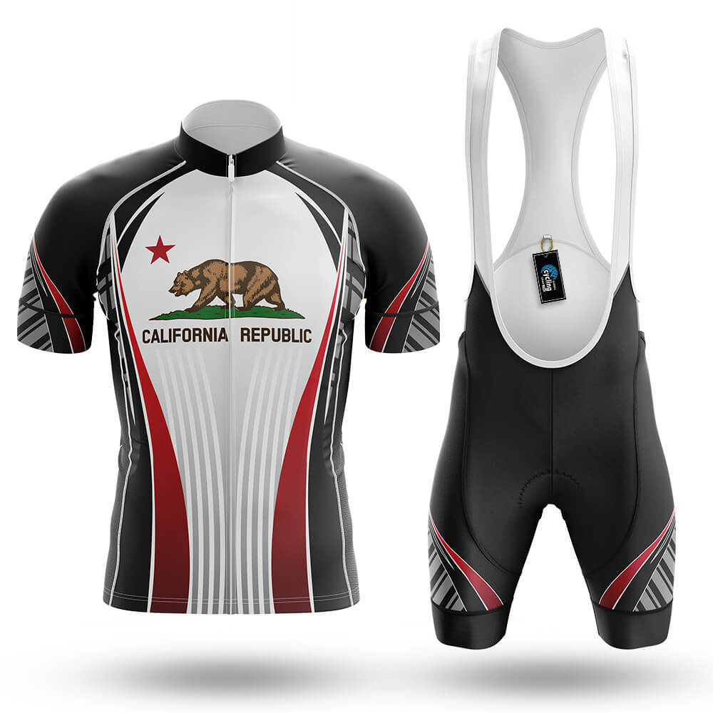 California Republic V6 - Men's Cycling Kit-Full Set-Global Cycling Gear