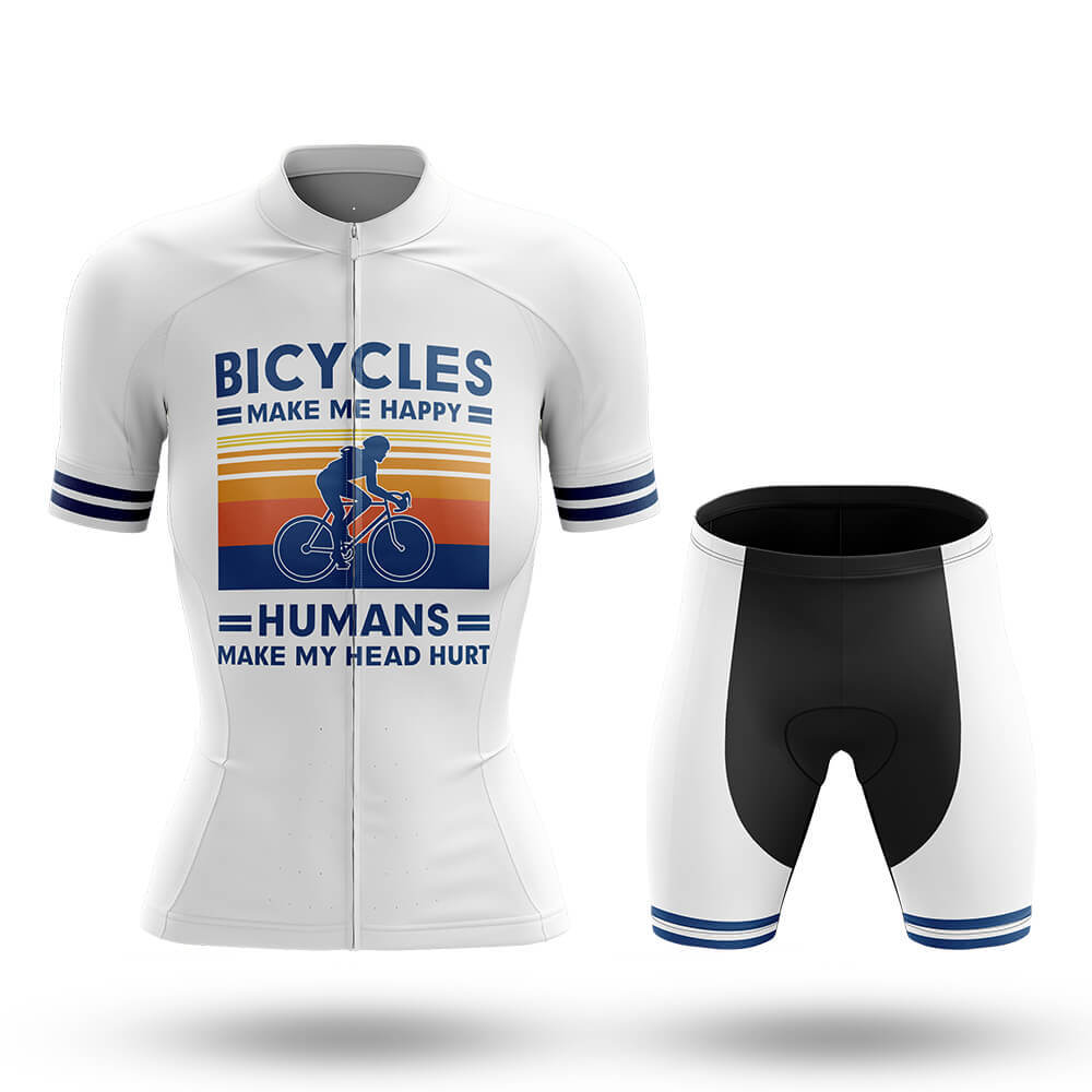 Make Me Happy - Women - Cycling Kit-Full Set-Global Cycling Gear