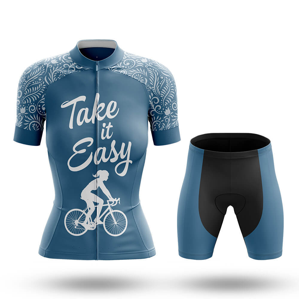Take It Easy - Women's Cycling Kit-Full Set-Global Cycling Gear