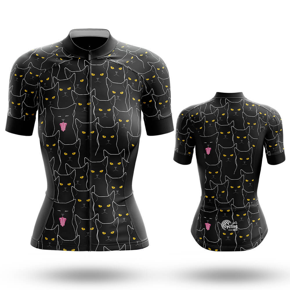 Catmouflage - Women's Cycling Kit-Short Sleeve Jersey-Global Cycling Gear