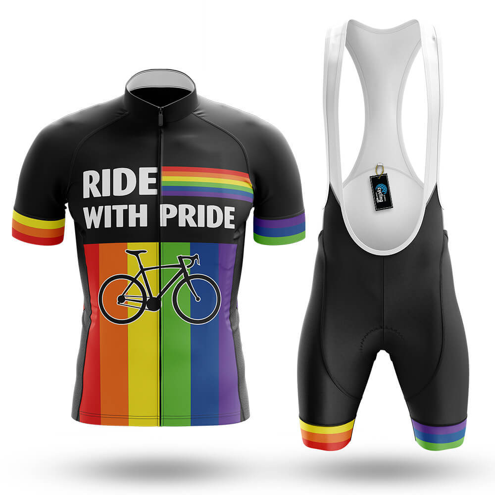 Ride With Pride V4 - Men's Cycling Kit-Full Set-Global Cycling Gear