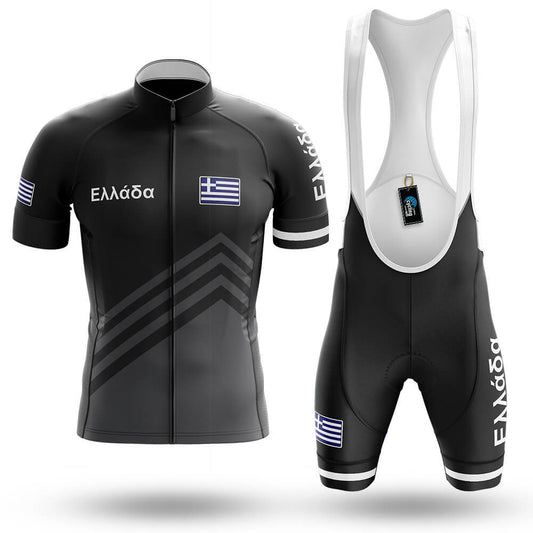 Ελλάδα S5 Black - Men's Cycling Kit-Full Set-Global Cycling Gear