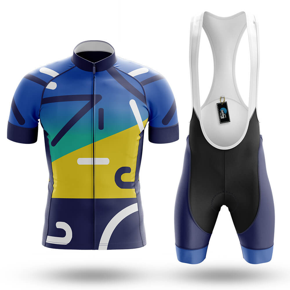 Bike Lanes - Men's Cycling Kit-Full Set-Global Cycling Gear
