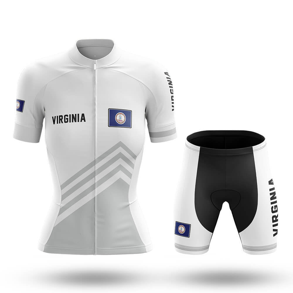 Virginia S4 White - Women - Cycling Kit-Full Set-Global Cycling Gear
